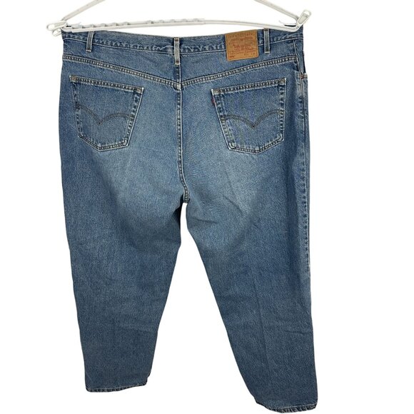 Levis 560 Mens Loose Fit Tapered Leg Jeans W50 L30 Denim - Picture 2 of 5